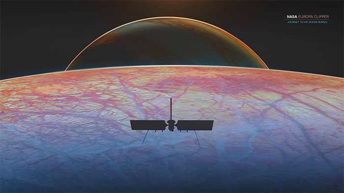 mat-trang-europa-cua-sao-moc Mặt trăng sự sống Europa của sao Mộc với tàu vũ trụ Europa Clipper
