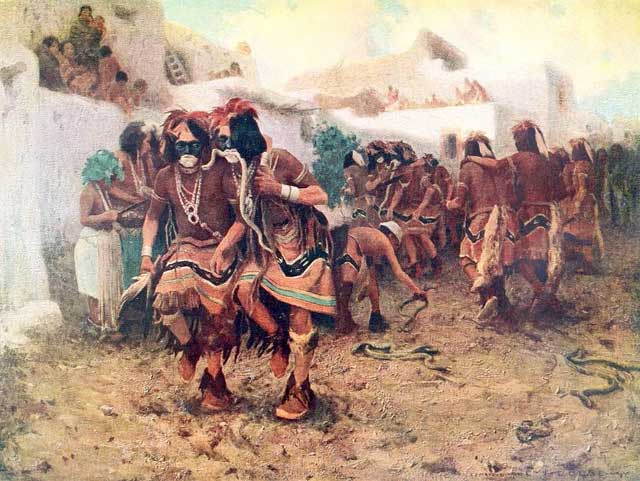 nguoi-hopi-1 Tên ban đầu của người Hopi là Hopituh Shi-nu-mu, có nghĩa là Người hòa bình.