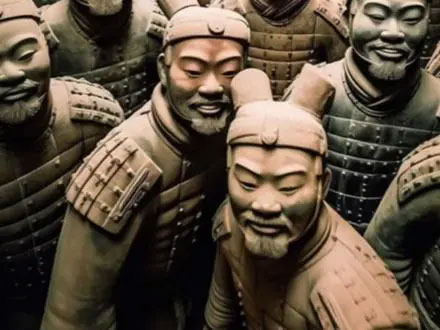 ai-phuc-dung-dong-quan-dat-nung-2 Hầu hết những bức ảnh đều là dạng ảnh selfie của các binh sĩ đất nung