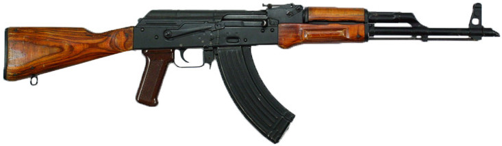 ak-47 Súng trường tự động Kalashnikov hay súng AK.