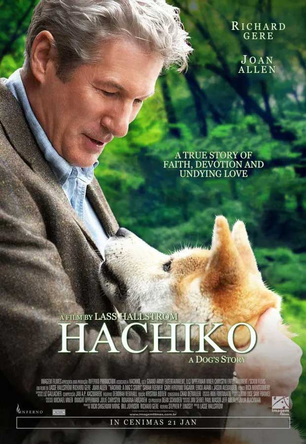chu-cho-hachiko Bộ phim Hachiko (2009) do Hollywood chuyển thể