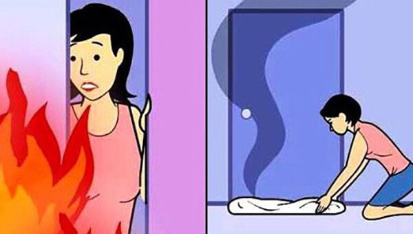 Trọn bộ bí kíp thoát thân khi gặp hỏa hoạn