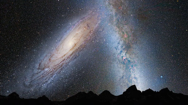 Xác suất va chạm giữa thiên hà Andromeda và thiên hà chứa Trái đất giờ chỉ còn 50-50