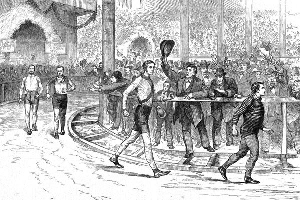 Trào lưu này du nhập vào Mỹ nhờ một người tên Edward Payson Weston. 4 trào lưu giải trí thời thượng "sợ hết hồn" của thế kỷ 18 và 19