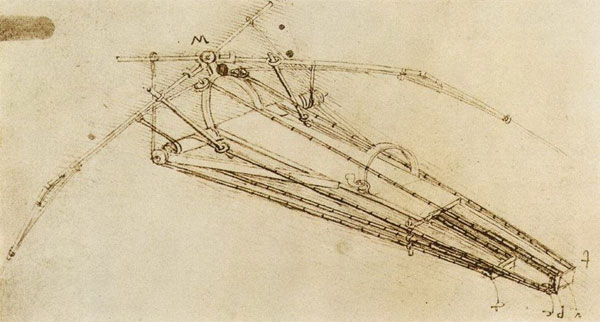 Máy bay 5 thiết kế vượt thời gian của Leonardo da Vinci
